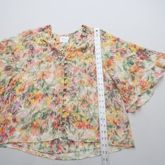 Misa Los Angeles Para Top in Bahara Floral Size Small - Picture 8 of 14